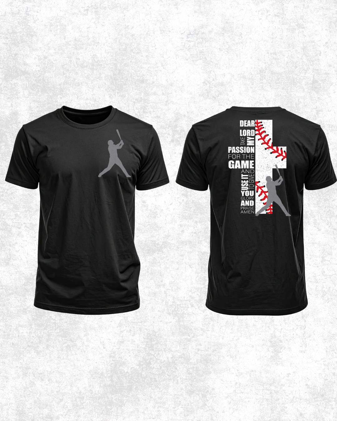 BASEBALL CROSS TEE
