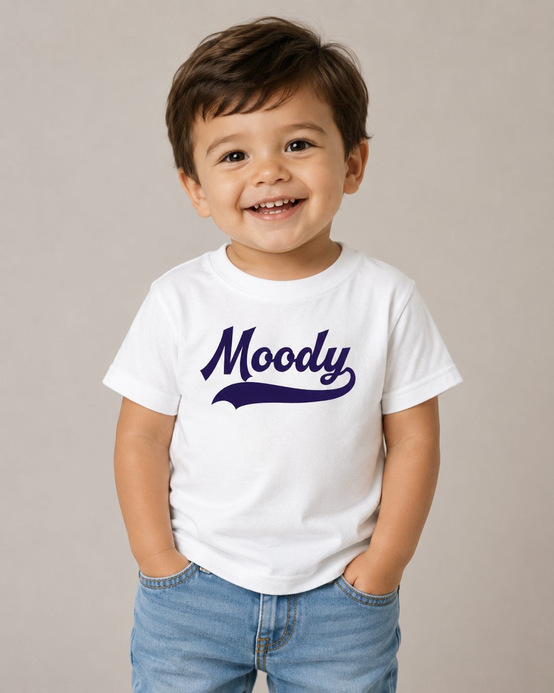 MOODY SWOOSH TODDLER TEE