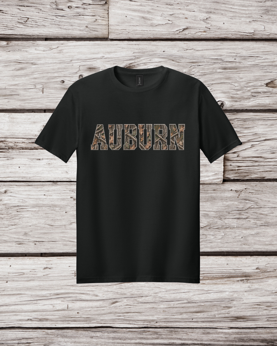 CAMO AUBURN TEE