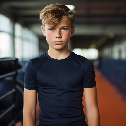 YOUTH COMPRESSION COOL-TEK S/S
