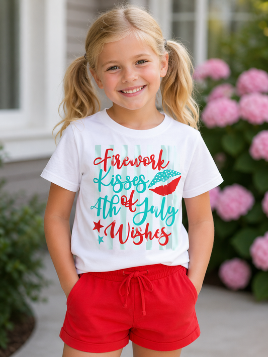 FIREWORK KISSES & WISHES TEE