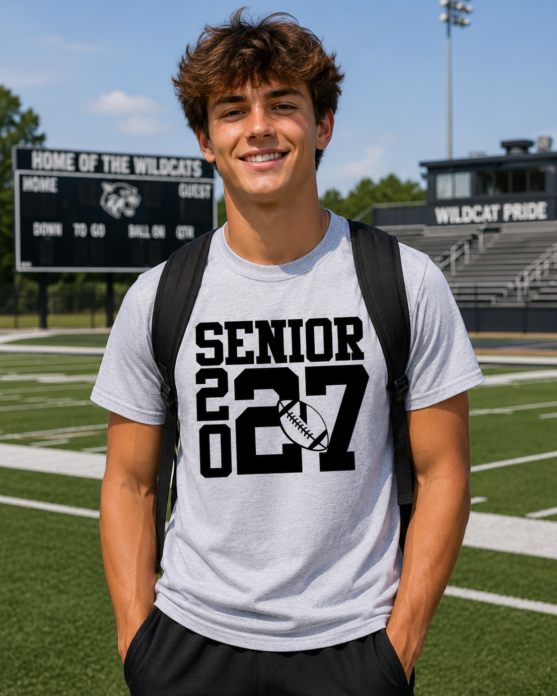 SENIOR 2027  FOOTBALL TEE