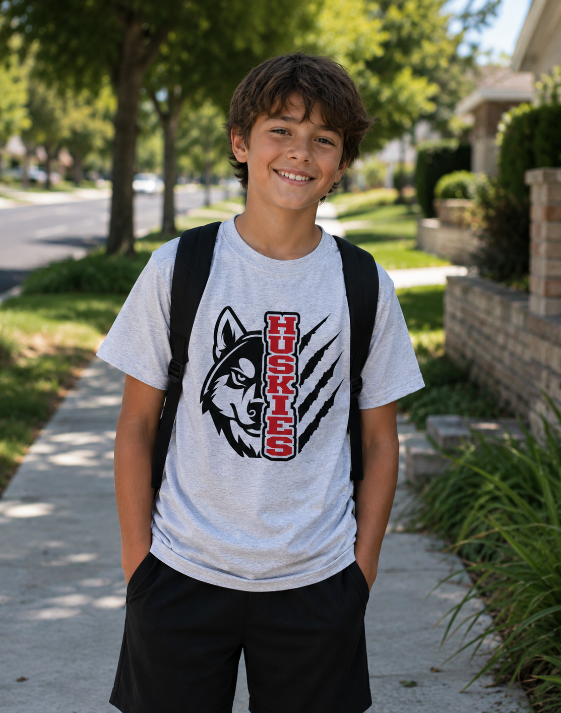 HUSKIES SLASH TEE
