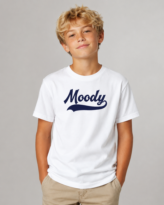 MOODY SWOOSH YOUTH TEE