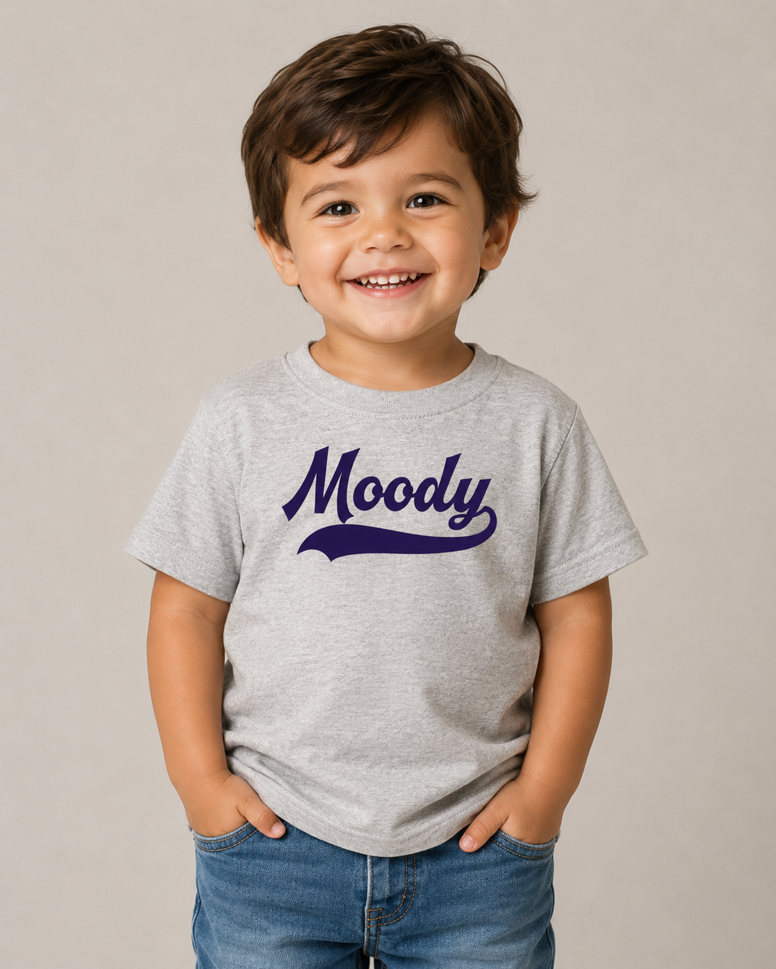 MOODY SWOOSH TODDLER TEE