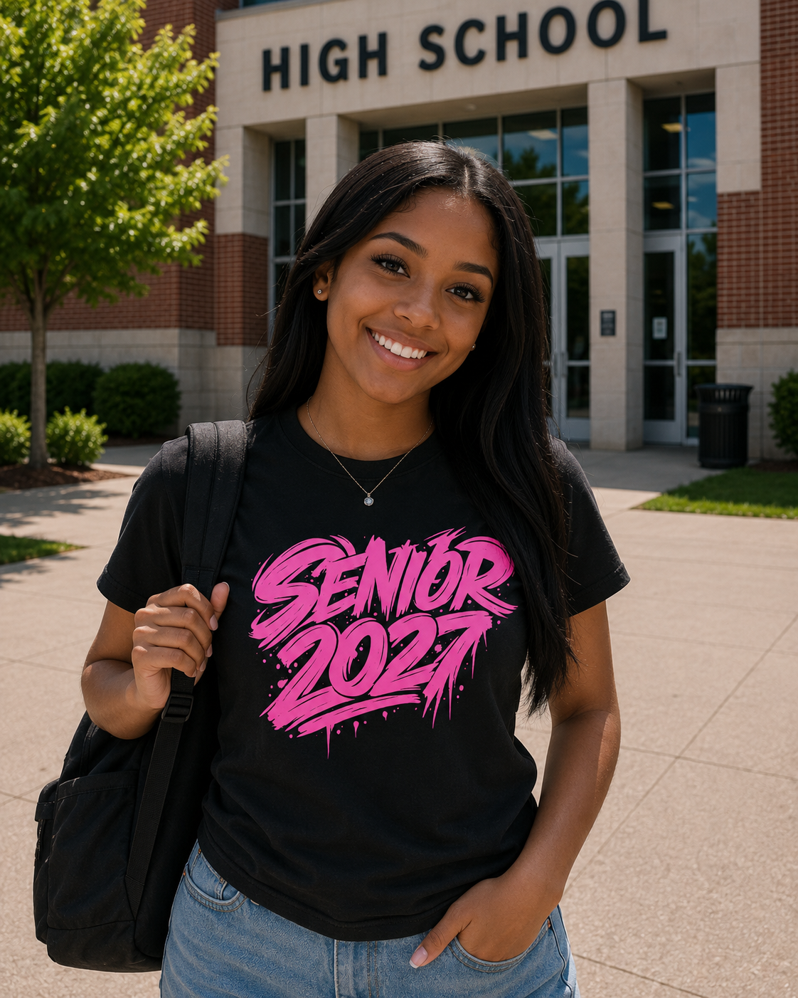 SENIOR 2027 VIBE TEE