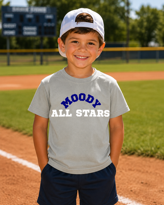 MOODY CURVED YOUTH TEE