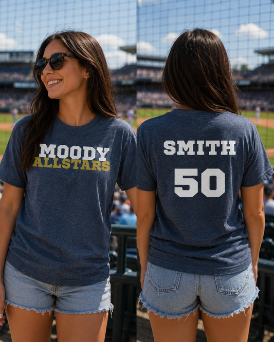 MOODY ALL STARS CUSTOM TEE