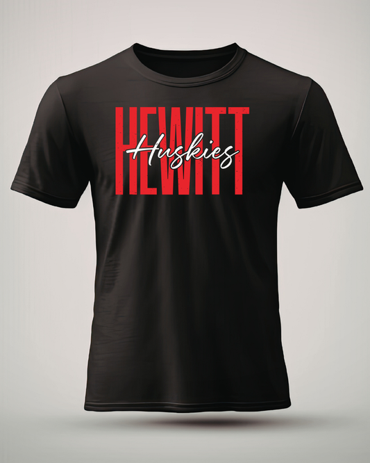 HEWITT HUSKIES GRUNGE