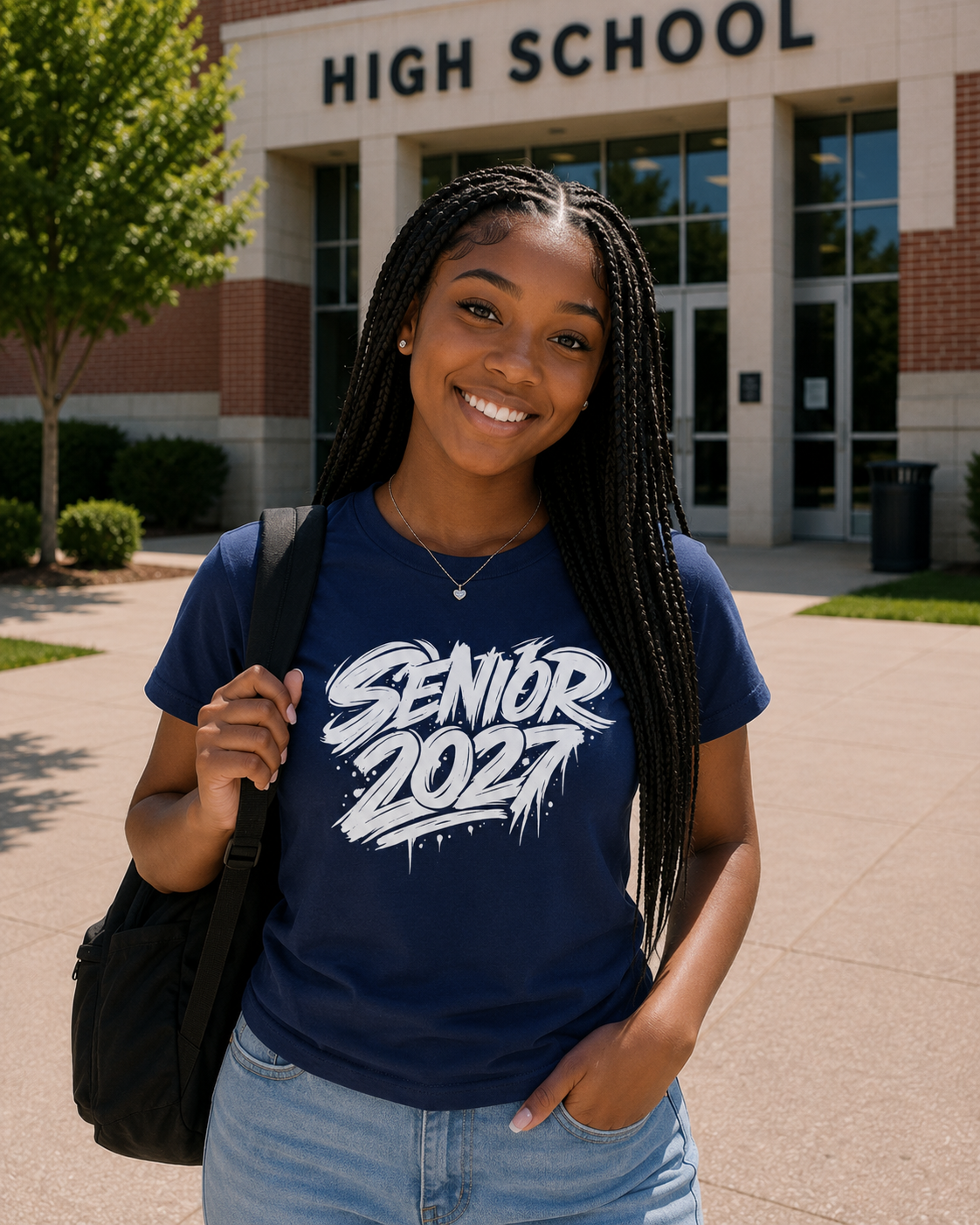 SENIOR 2027 VIBE TEE