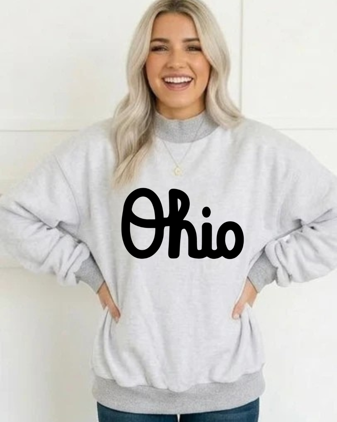 MOCK SWEATSHIRT