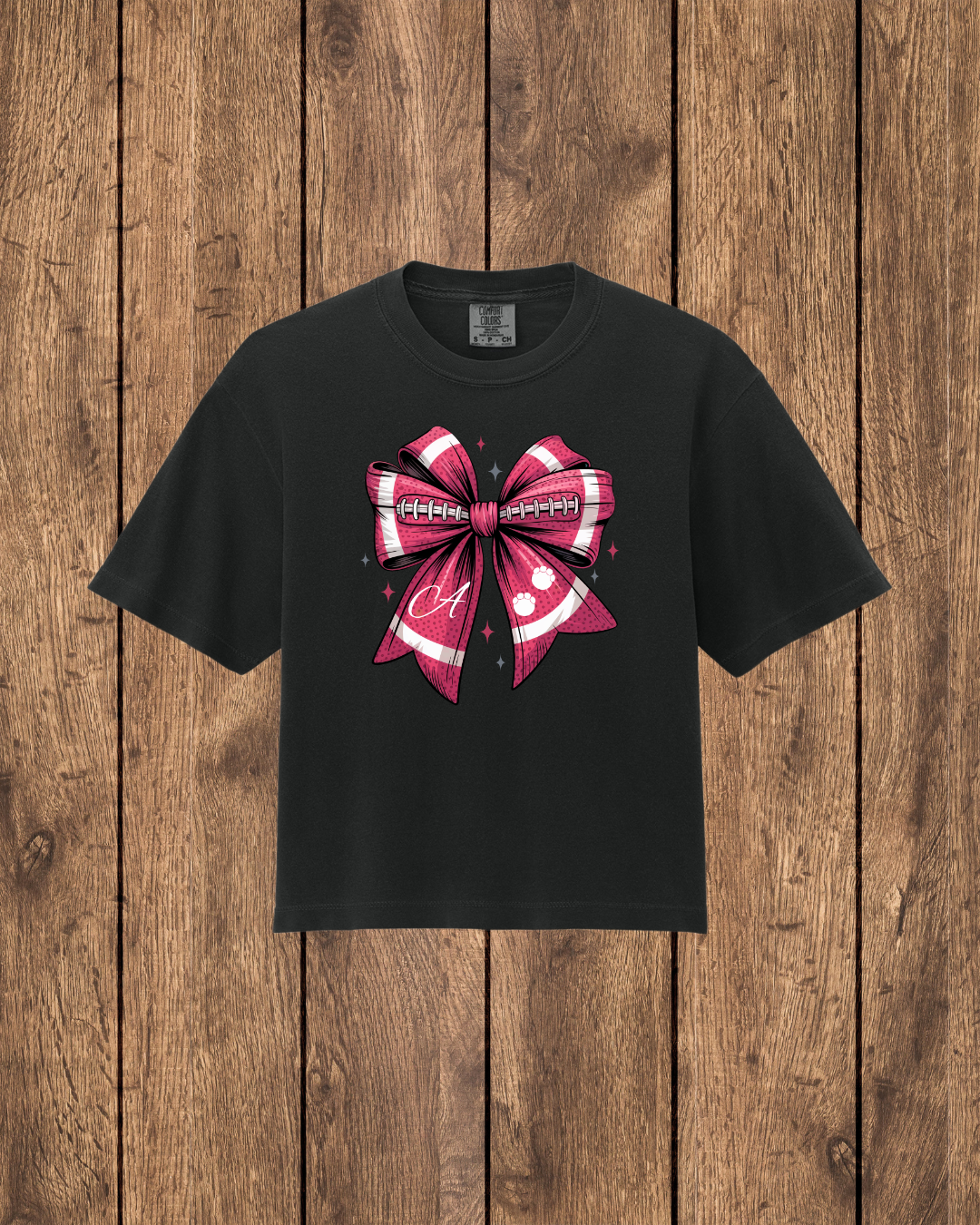 BAMA BOW BOXY TEE