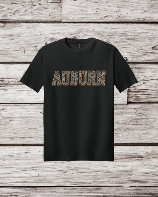 CAMO AUBURN TEE